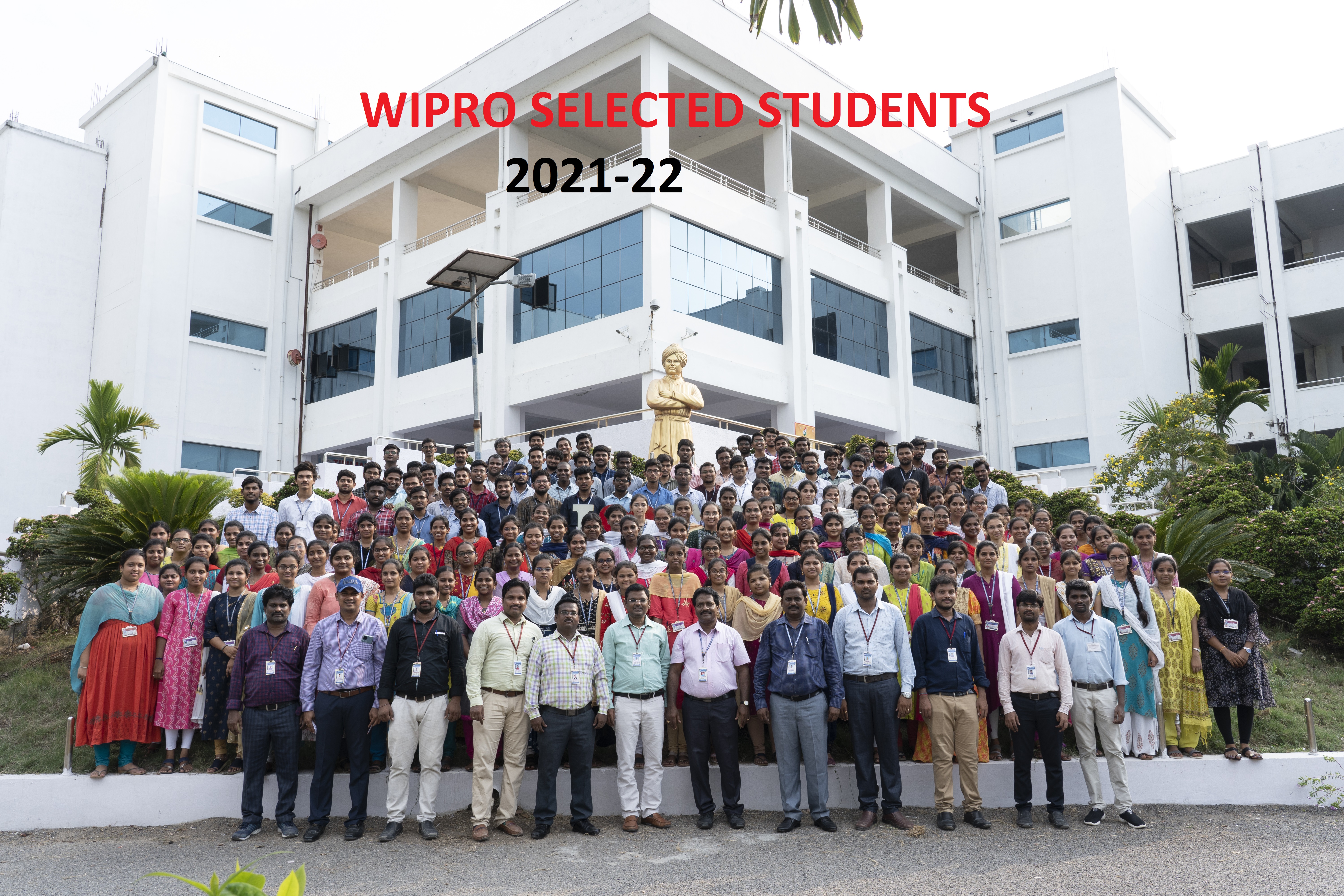 2021-22 WIPRO SELECTED STUDENTS 