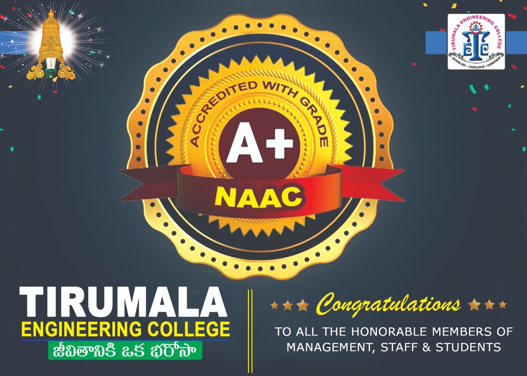 Tirumala Engineering College,jonnalagadda,narasaraopet